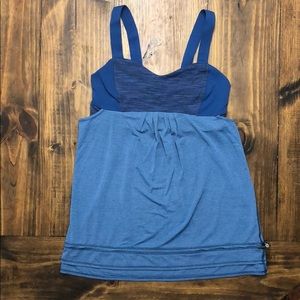 Blue Lululemon tank